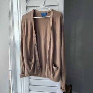 Brown cardigan